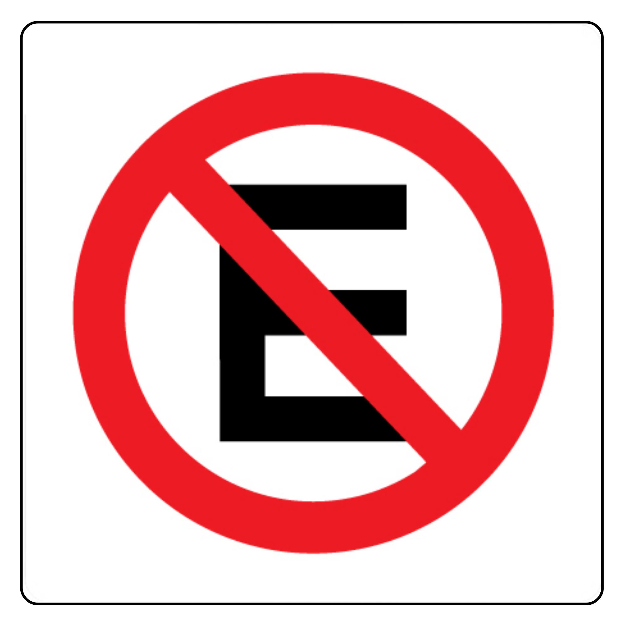 No estacionarse