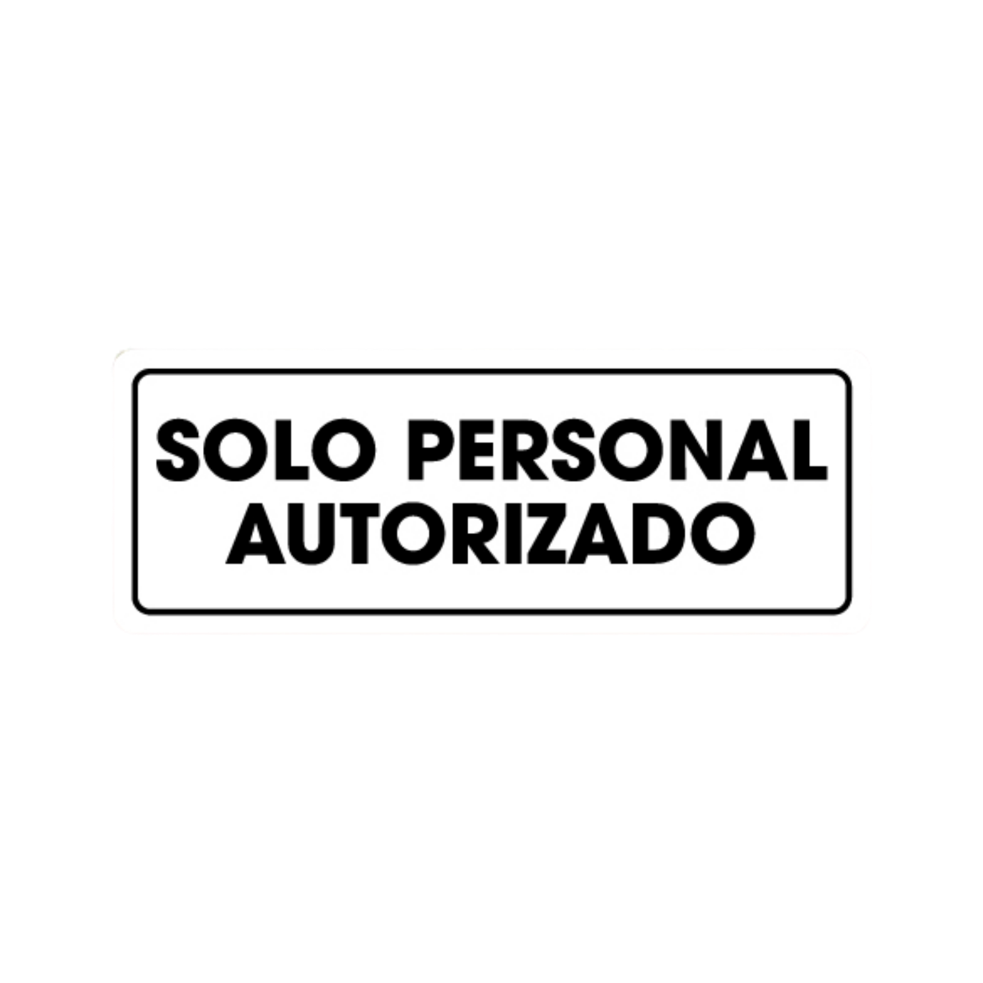 Solo personal autorizado